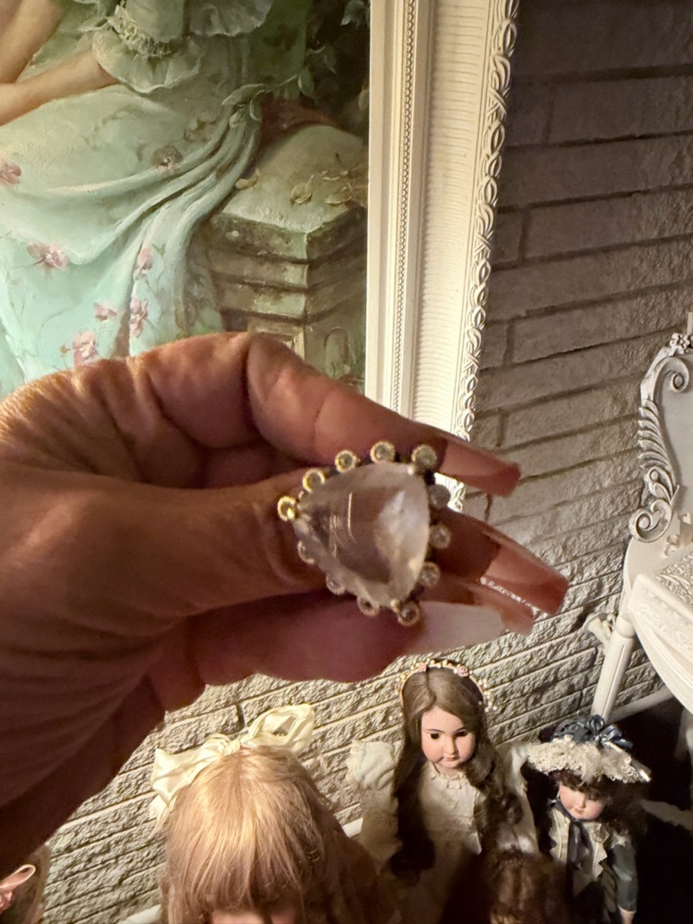 Authentic rose quartz ring - Picture 12 of 13